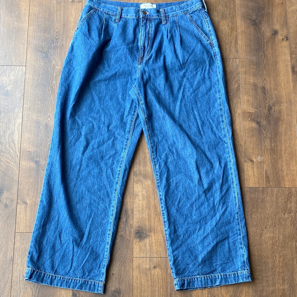 Madewell Baggy Straight Jeans Women’s Size 31 Medium Wash